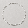 Sterling Silver Figaro Chain Necklace