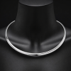 Sterling Silver Omega Necklace