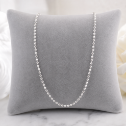 Sterling Silver Ball Chain Necklace