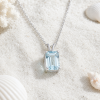 Aquamarine Pendant Necklace
