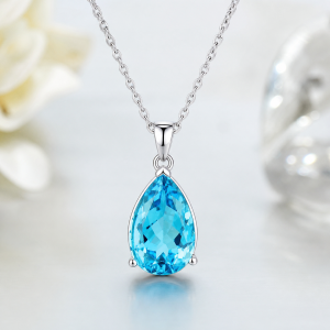 Topaz Pendant Necklace