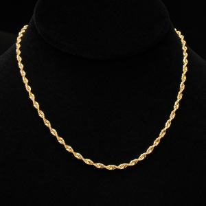 14K Gold Singapore Chain Necklace