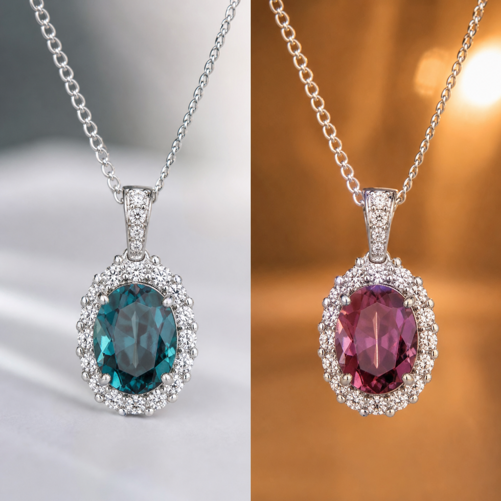 Alexandrite Pendant Necklace