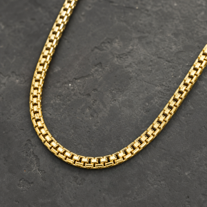 14K Gold Franco Chain Necklace