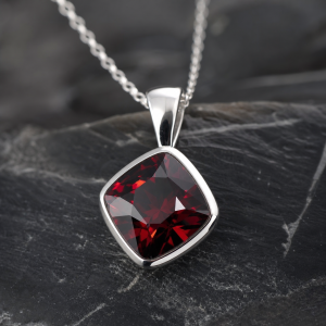 Spinel Pendant Necklace