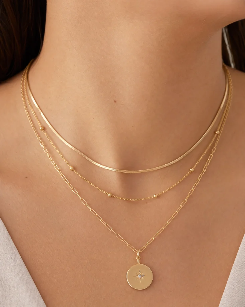 Layered Necklace Styling