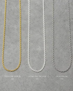 Necklace Metal Comparison