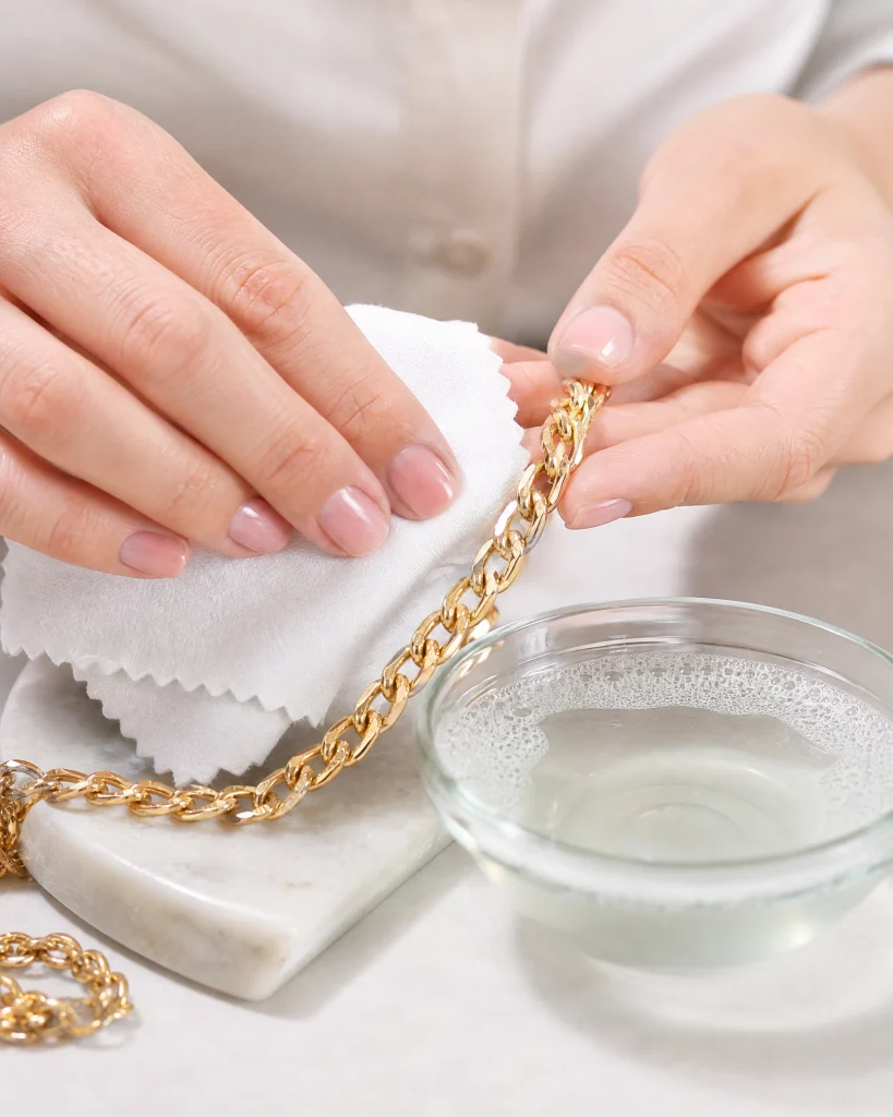 Necklace Care and Cleaning